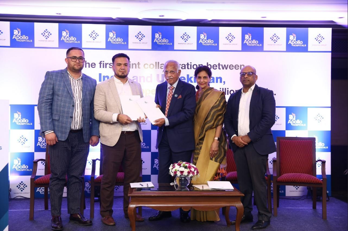 Apollo Hospital  Group signing of an MoU with Marafon Group !!