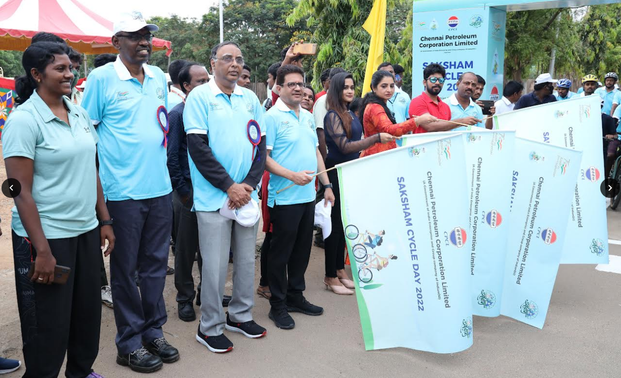 CPCL’s Cyclothon adds energy to awareness on fuel conservation