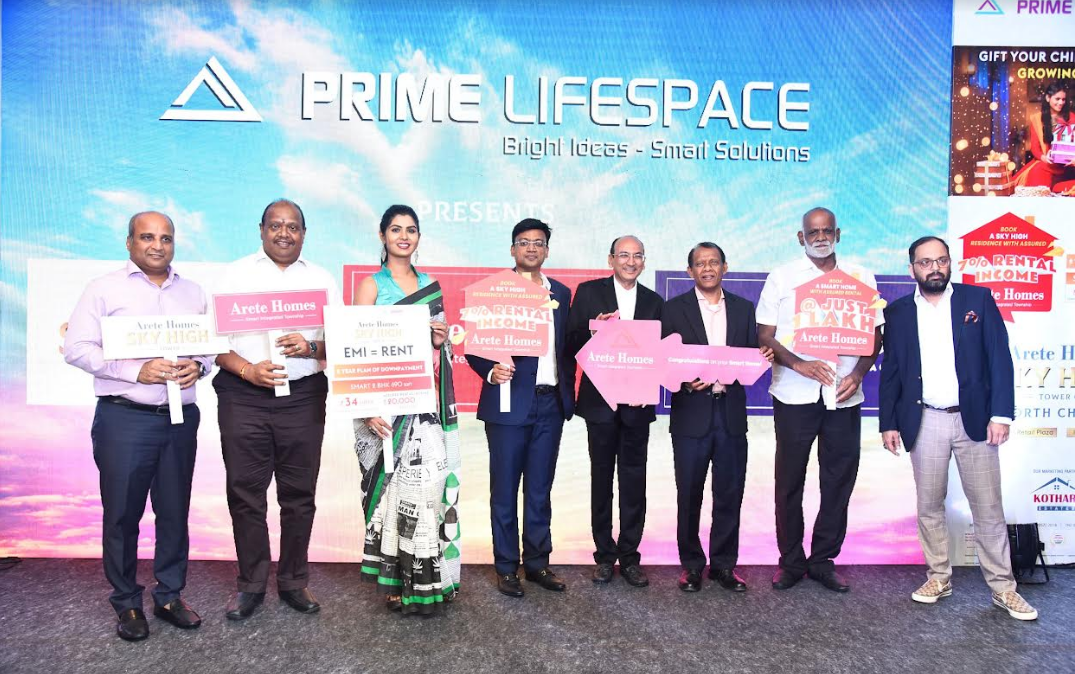 Arete Homes Sky High Tower launched by Prime Lifespaces, makes waves as the heart of North Chennai