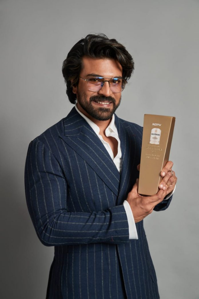 Mega Power Star Ram Charan received the True Legend – Future of Young India Award