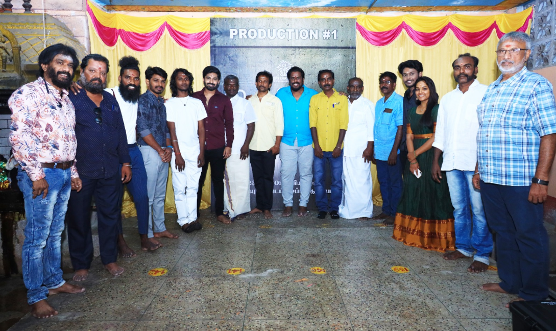 'Christina Kathirvelan', a rom-com thriller story produced by Dr R Prabhakar and directed by SJ Alex Pandian starts with pooja