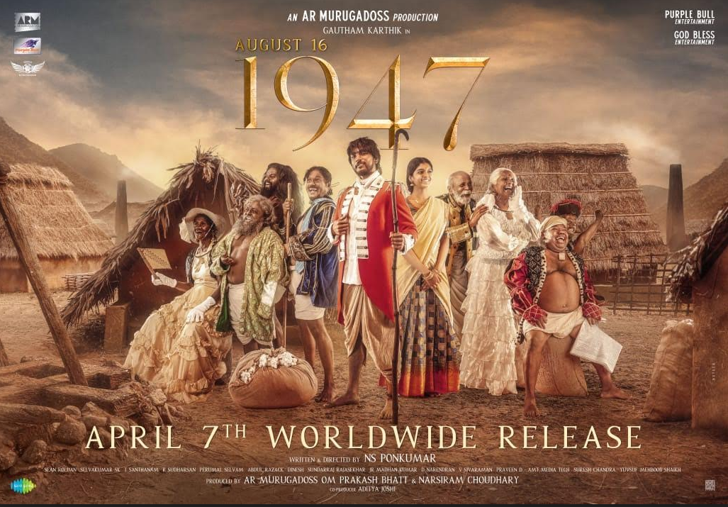 A.R. Murugadoss production ‘August 16, 1947’ unveils official release date with latest poster