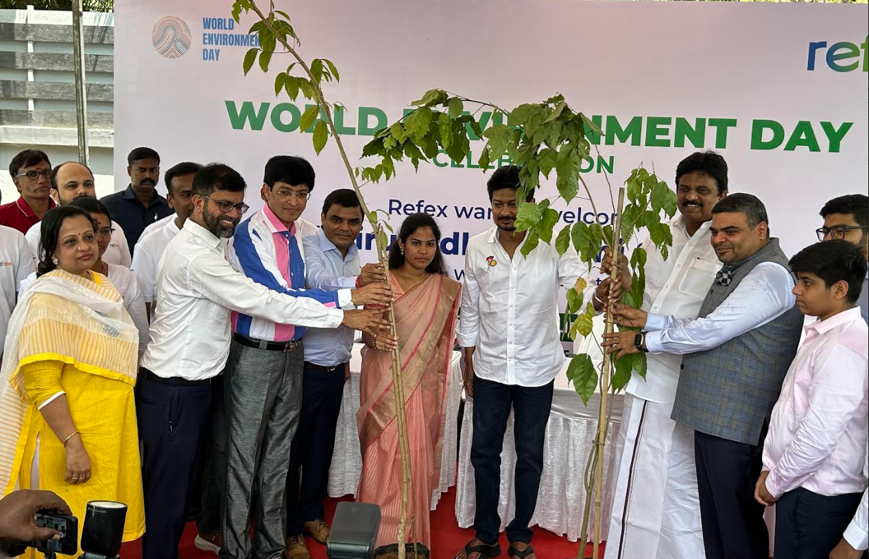 Vows to plant and nurture 1 lakh trees over the next few years