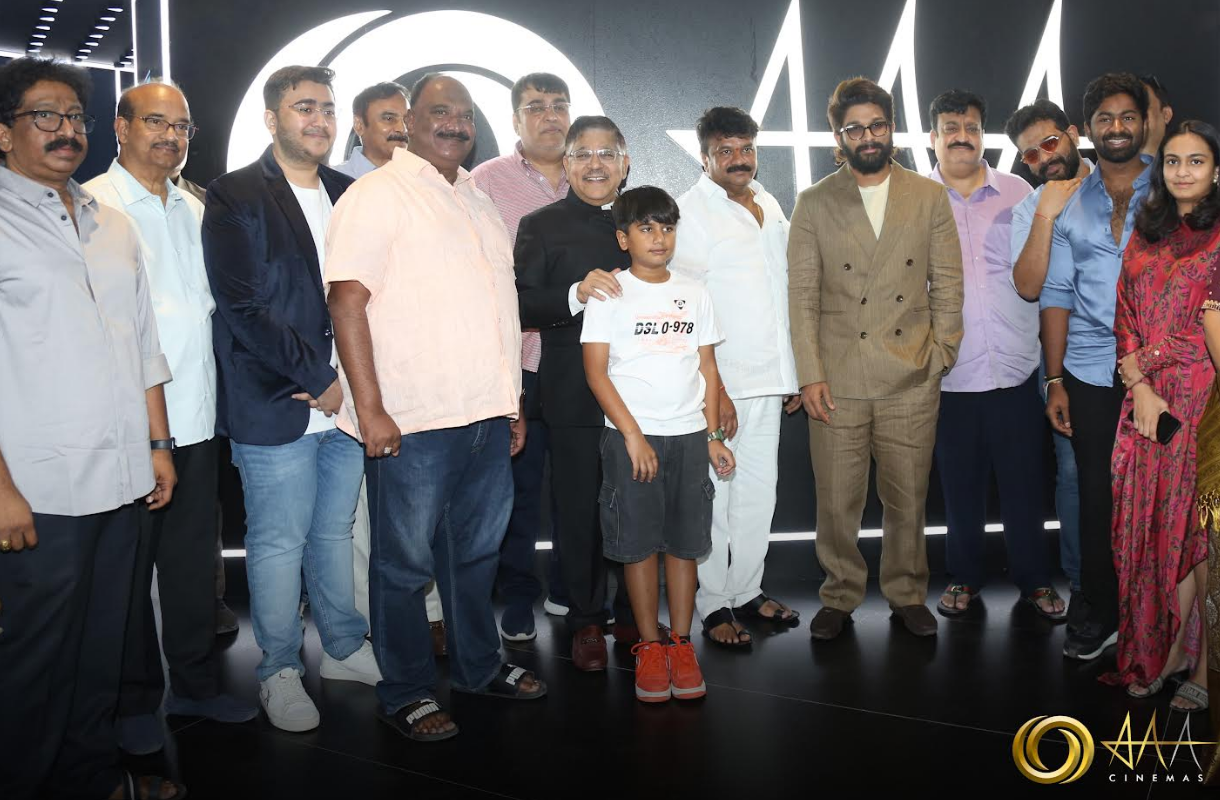 Icon Star Allu Arjun Launched 'AAA Cinemas', The Opening Ceremony Is A Grand Affair