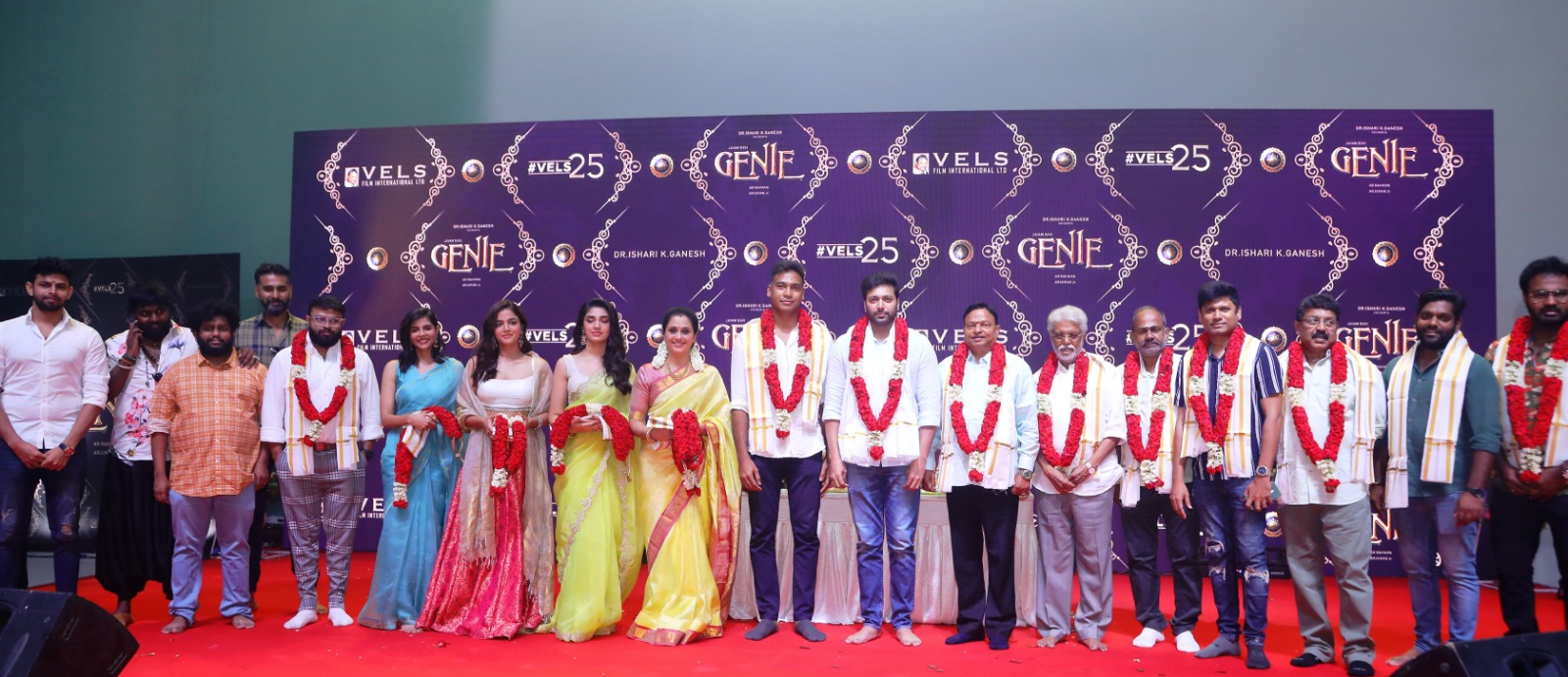 Vels Film International’s 25th Production Venture starts with pooja ceremony