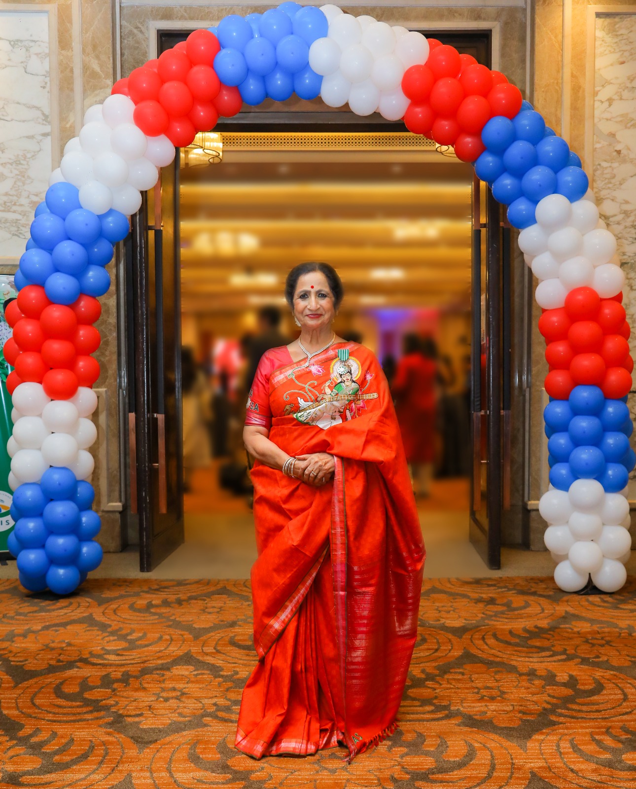 Aruna Sairam crowns Indian music on international arena by getting felicitated with the coveted Chevalier award, the highest honour of the French government, on July 15