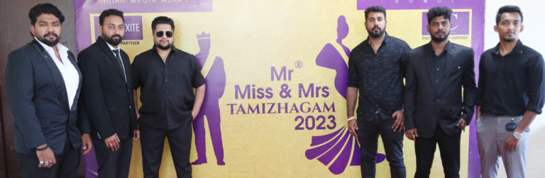 Indian Media Works MD Mr. John Amalan announces the Grand Finale of Mr Miss and Mrs Tamizhagam 2023, to be held in Goa on cruise.