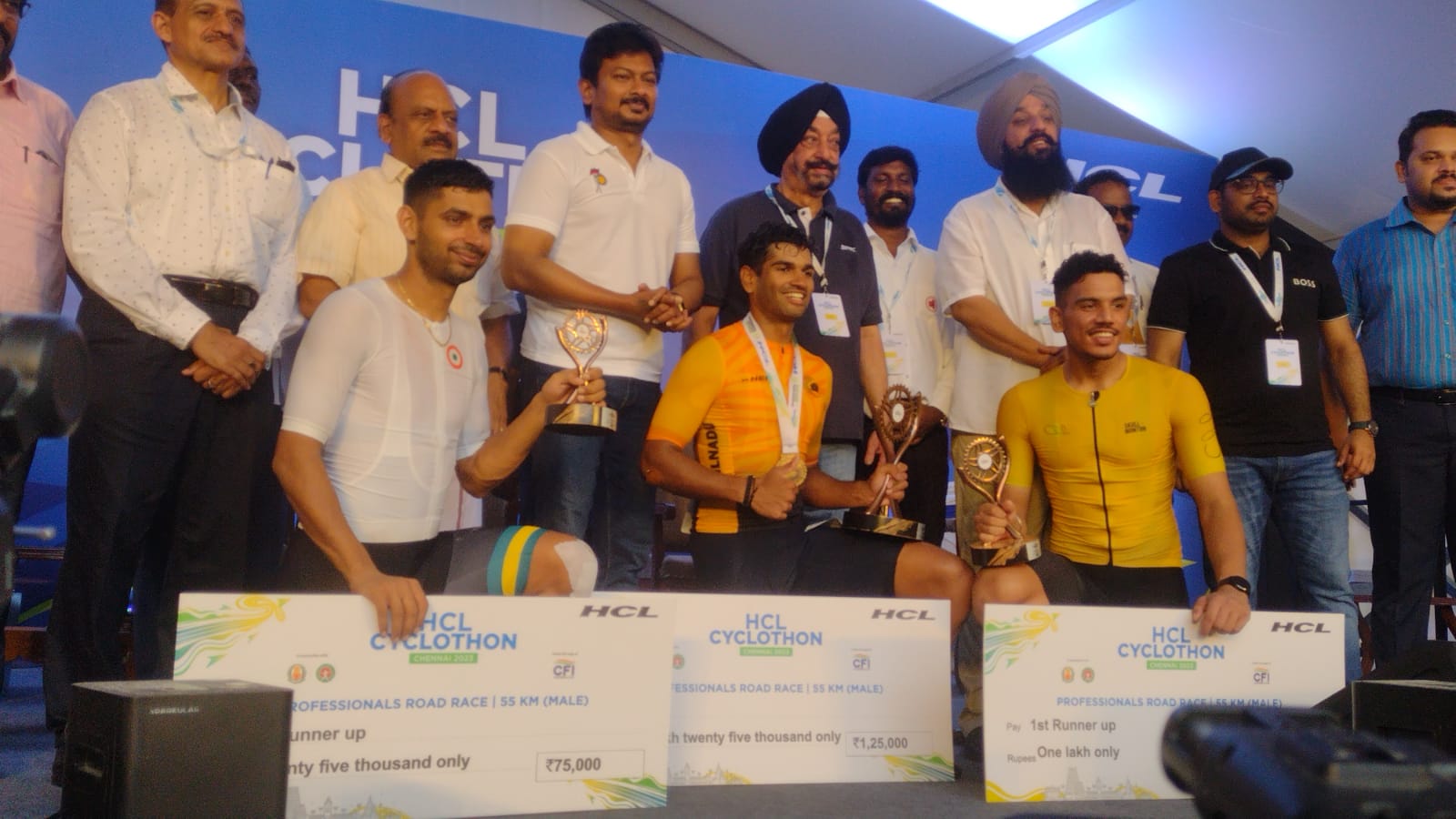 HCL CyclothonSuccessfully Concludes in Chennai with Over1100 Cyclists