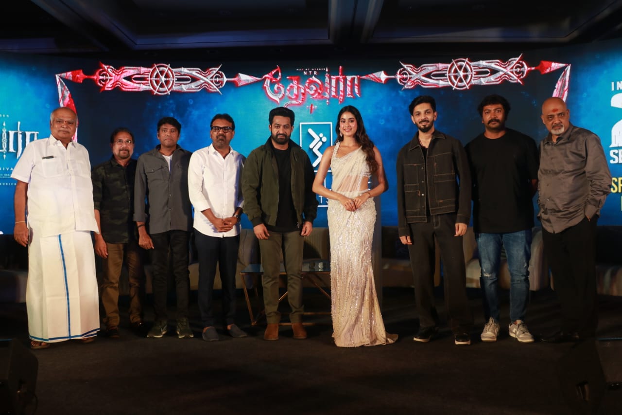 ’தேவரா’ படத்தின் பத்திரிக்கையாளர்கள் சந்திப்பு!