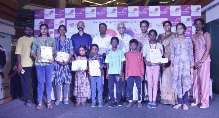 Kauvery Hospital, Alwarpet Celebrates World Heart Day 2024 through "Art by Heart" Contest