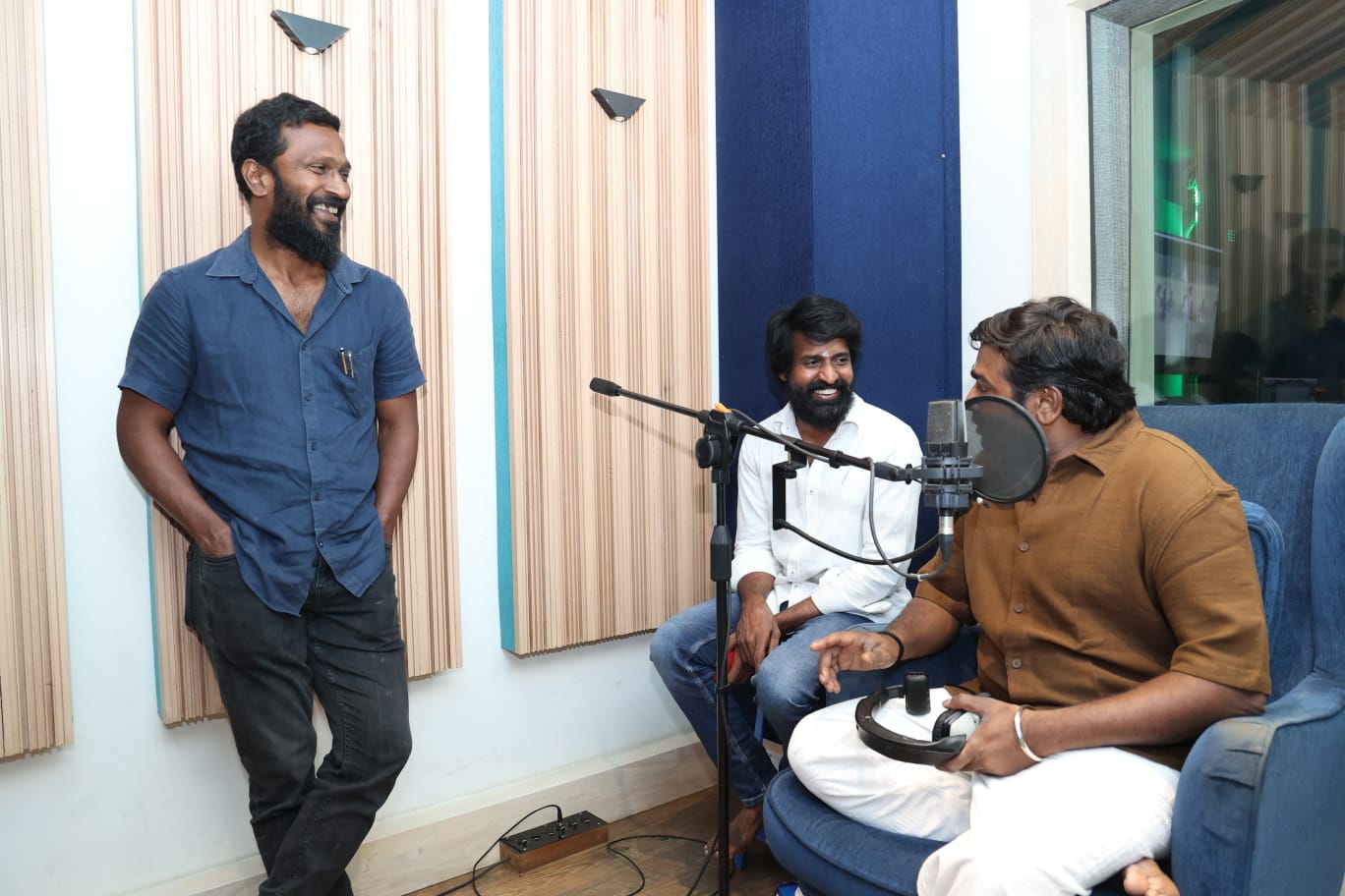 Actor Vijay Sethupathi & Soori Start Dubbing for ‘Viduthalai Part 2’