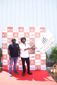 *ஐஸ்வர்யா ராஜேஷ் & இயக்குநர் லோகேஷ் கனகராஜ் தொடங்கி வைத்த 'மொய் விருந்து' உணவு பயணம்*