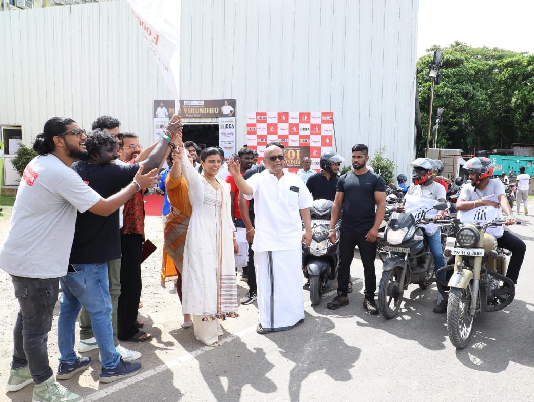 *ஐஸ்வர்யா ராஜேஷ் & இயக்குநர் லோகேஷ் கனகராஜ் தொடங்கி வைத்த 'மொய் விருந்து' உணவு பயணம்*