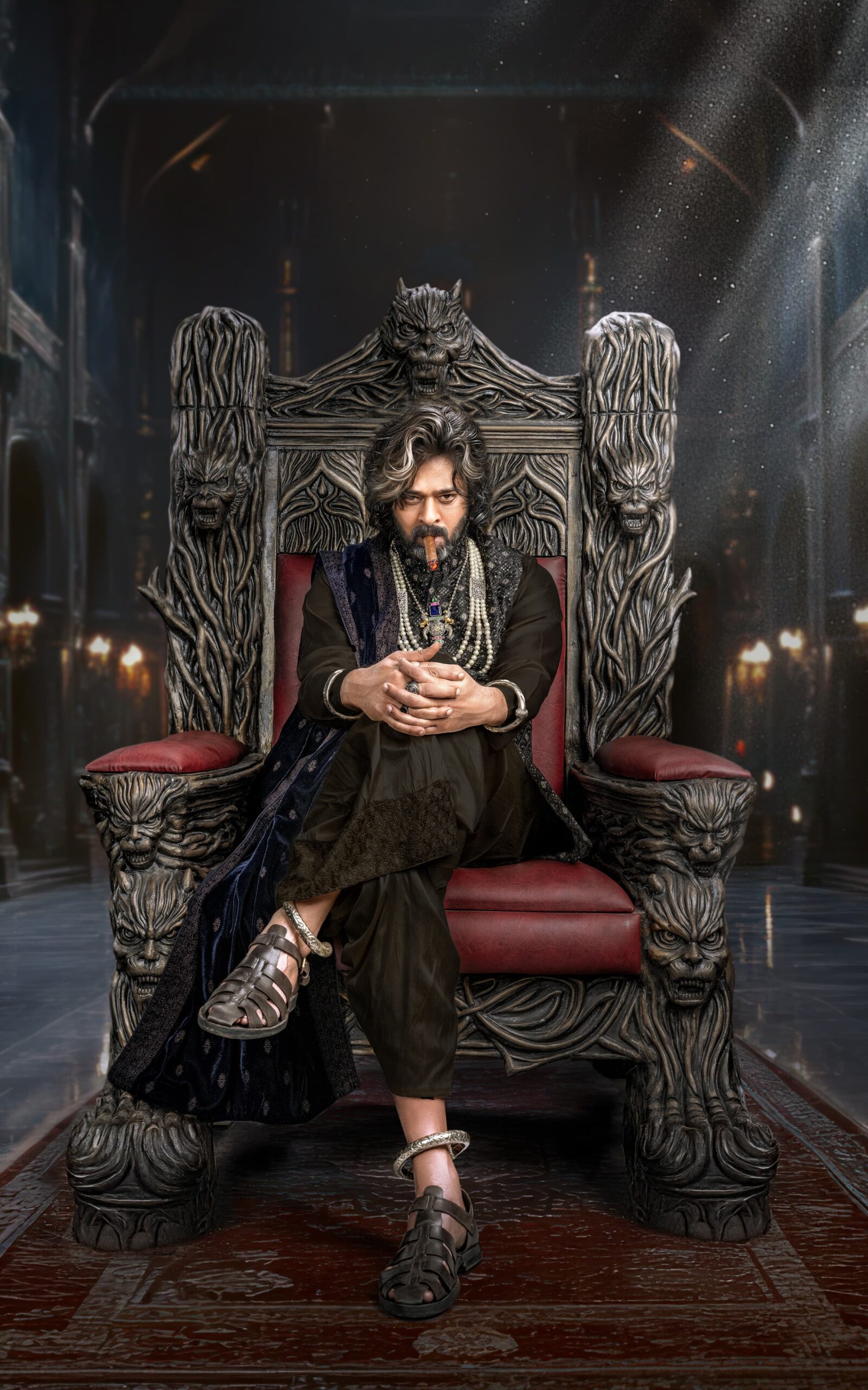 Prabhas Takes the Horror-Comedy Throne: 'The Raja Saab' Motion Poster Out Now*