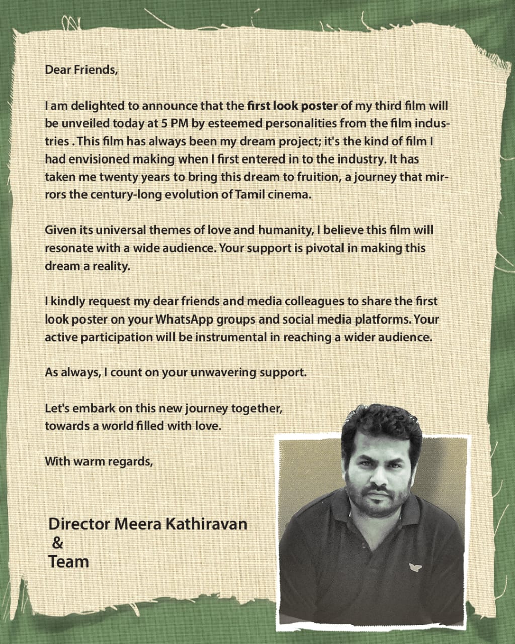 Director Meera kathiravan