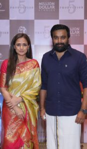 Million Dollar Studios & MRP Entertainment’s “Production No.5” Sasikumar and Simran starrer new film’s shoot to go on floors from October!