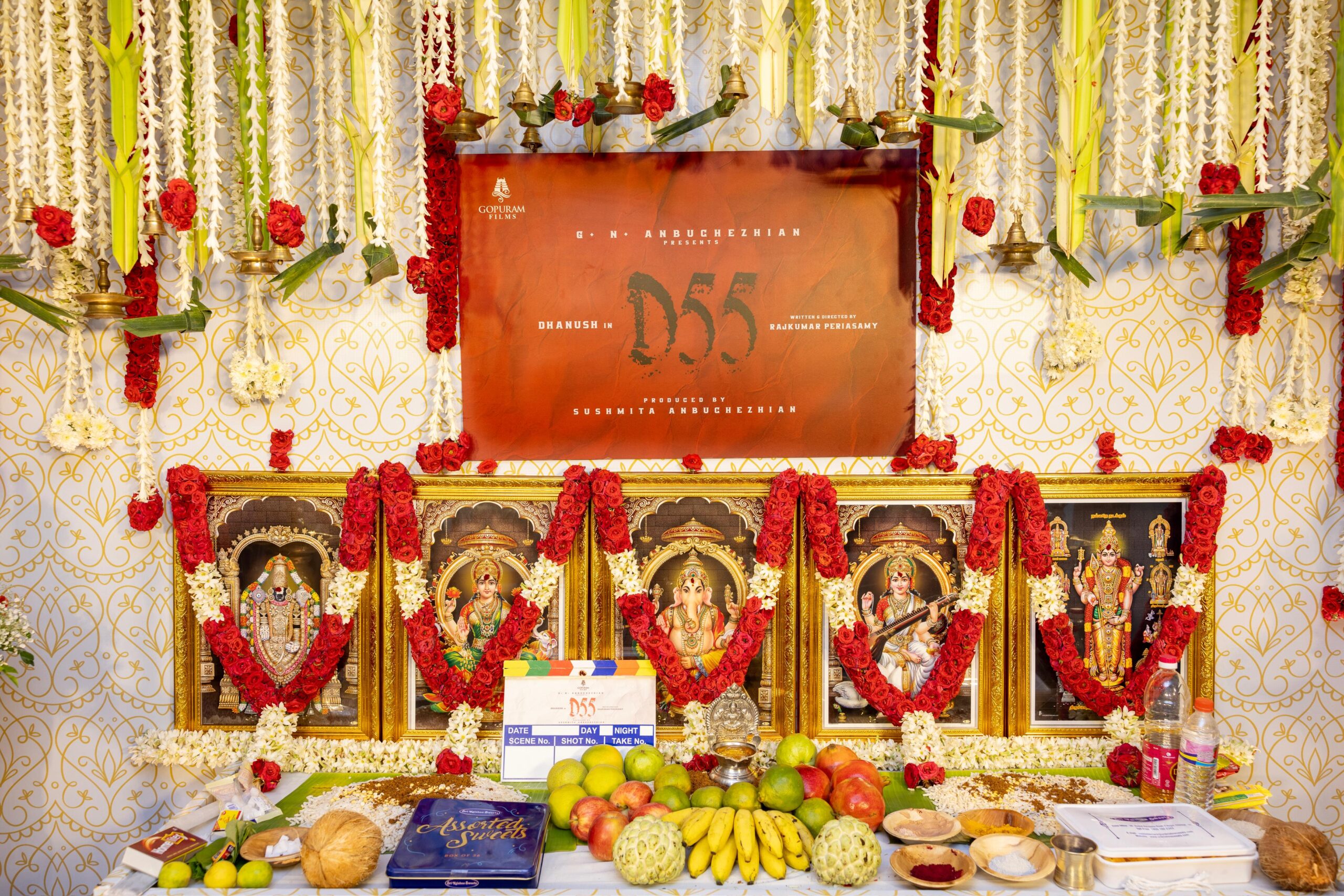 தனுஷ் நடிப்பில், இயக்குநர் ராஜ்குமார் பெரியசாமி எழுதி, இயக்குகிறார்