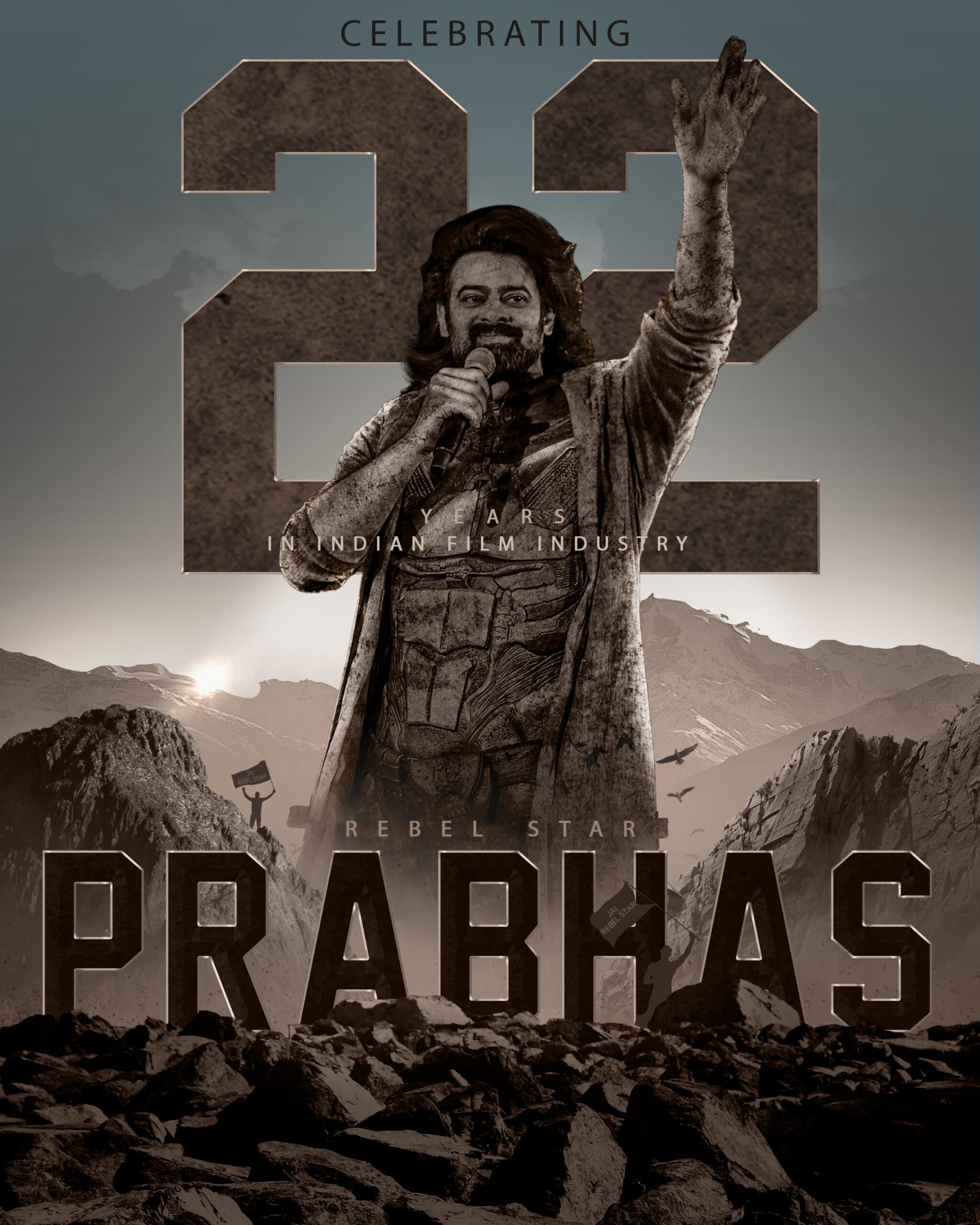 *22 Years of Prabhas - Check How the Rebel Star Became India’s First Pan-India Star*