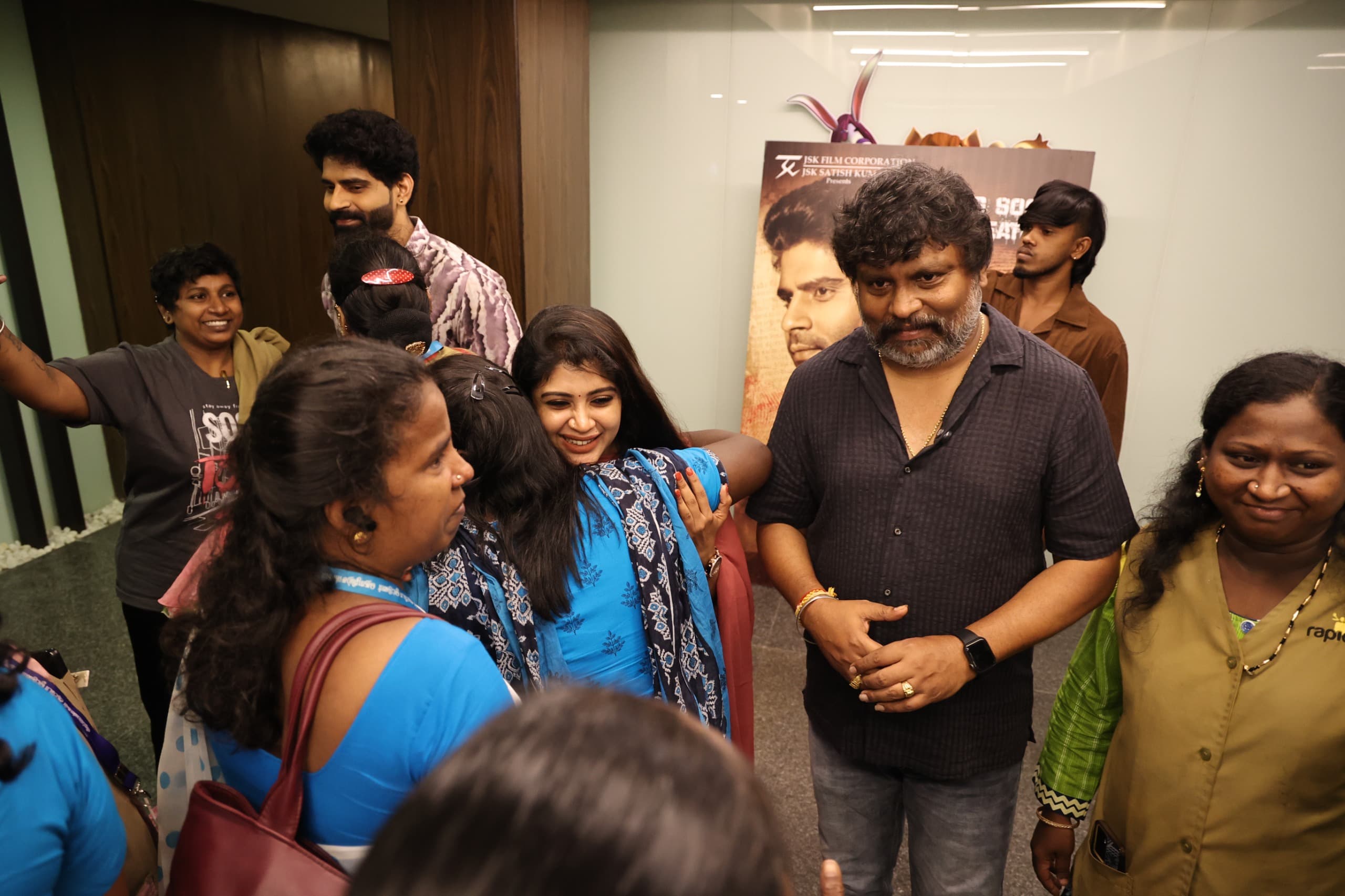 *J S K FILM CORPORATION தயாரிப்பில், J S K இயக்கி, நடித்த FIRE திரைப்படத்தின் பெண்களுக்கான பிரத்யேக காட்சி NFDC திரையரங்கில் திரையிடப்பட்டது.*